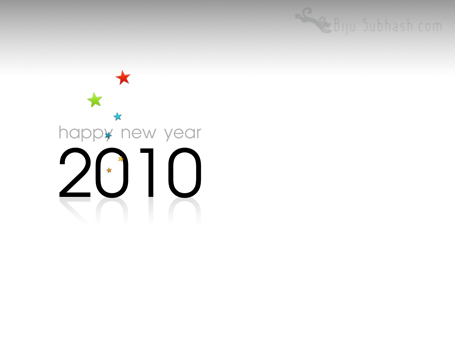 new-year-2010-desktop-wallpaper - Gray