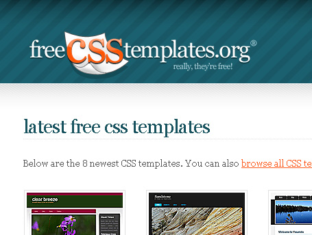 Free CSS Templates - org