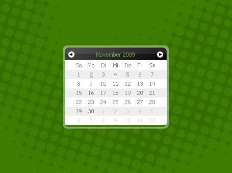 Javascript Calendar and Date Picker