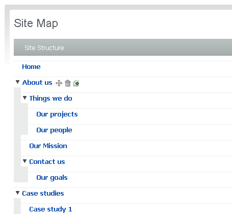 Create a Draggable Site Map with JQuery