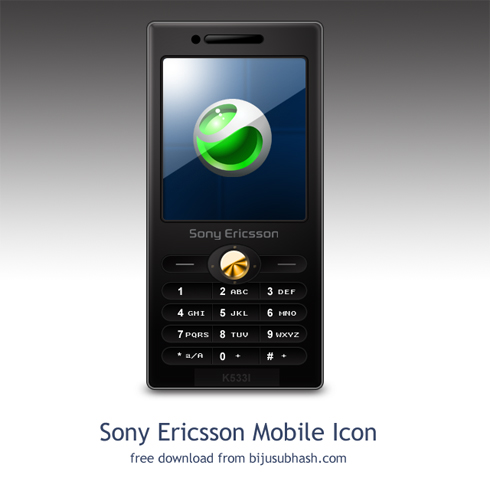 High resolution sony ericsson mobile icon free