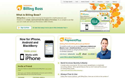 Billing Boss - online Invoicing