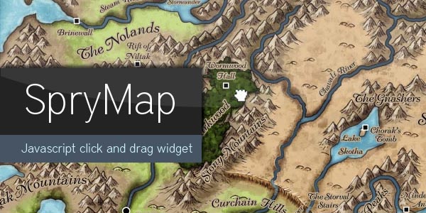 SpryMap - Click and Drag Window like Google Maps