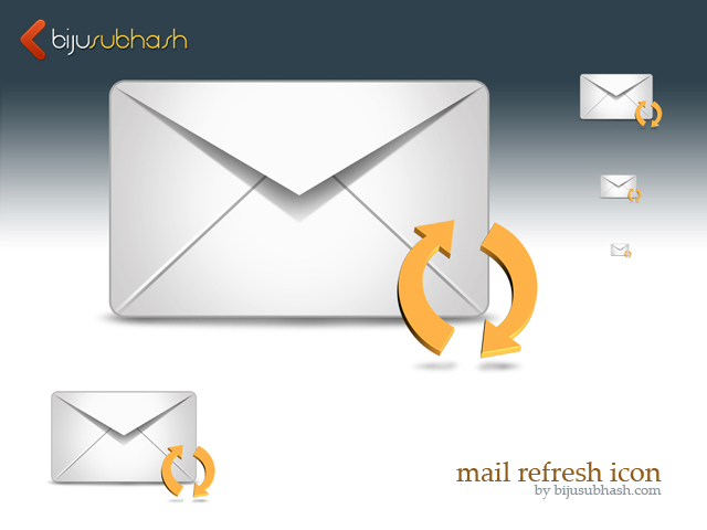 Mail Refrsh Icon set