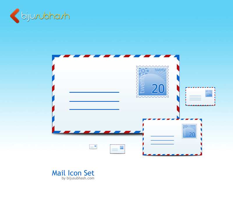 Mail Icon - PSD